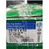 Image 2 : Hex Cap Screws 3/8-16 x 4-1/2 Coarse Thread Steel Model 200162 Lot 1B2221364