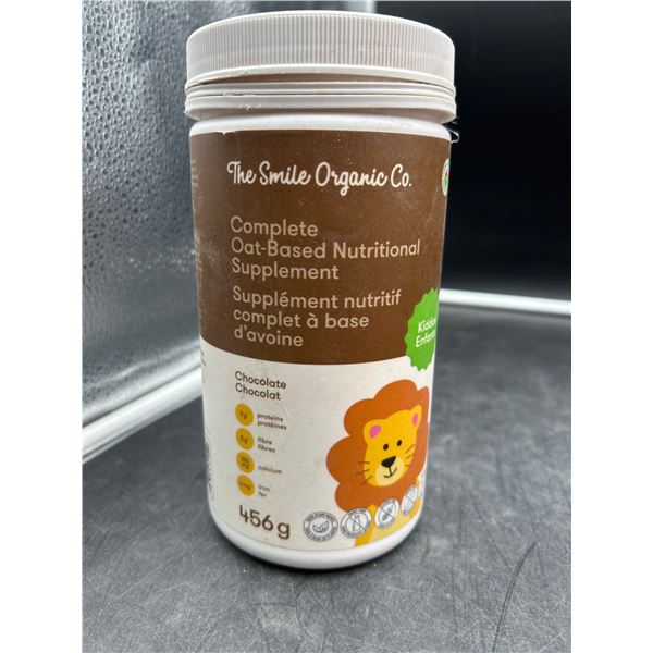The Smile Organic Co. Complete Oat-Based Nutritional Supplement, Chocolate, 456 g