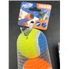 Image 3 : Lot of Nerf Dog Squeak Tennis Balls and Puppy & Small Dog Feeders Set