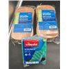 Image 1 : Lot of Cleaning Sponges: Vileda 4-in-1 Multi-Use Scrunge and Extra Large Sponges
