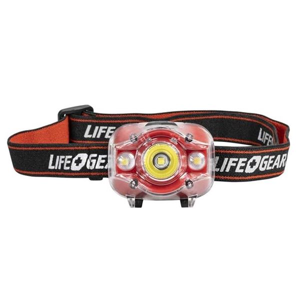 Life Gear Advanced Glow Series Multi-Mode Headlamp With Cree LEDs