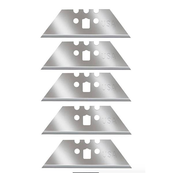 Allway Tools KBS100 Utility Blade 3 Notch Round Point, 2×100-Count