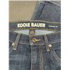 Image 3 : Eddie Bauer Straight Fit Denim Jeans, Men’s Size 35×32
