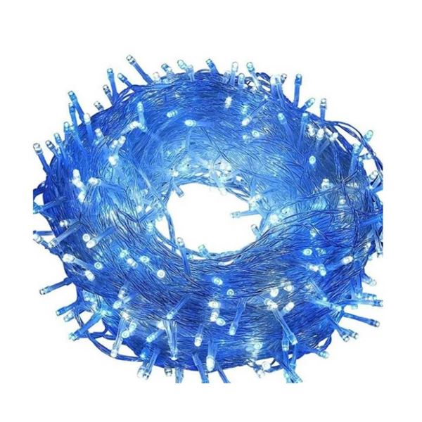 Christmas LED Twinkle String Lights, 65.6 ft, 200 LEDs, Blue Color