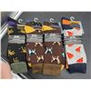 Image 1 : Pack of Three Pairs of Crew Socks with Graphic Designs x 4