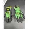 Image 1 : Lot of 2 John Deere JD000184 LP42425 Large Work Gloves