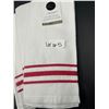 Image 3 : Lot of Five Hotel Collection 18×27 Inch Kitchen Towels with Red Stripes
