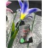 Image 2 : Lot of 2 Moonrays Solar Stake Light Lily Set With LED Light Features