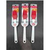 Image 2 : Good Cook Silicone 8.5 in Basting Brush (3 Pieces)