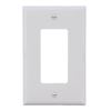 Image 1 : Eaton Mid-Size Single Gang Decorator Wallplates, 10-Pack
