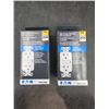Image 2 : Eaton TRGF20W Slim Tamper Resistant GFCI Receptacle 20A – Set of 2