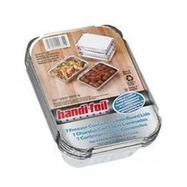 Handi-Foil 2×7 Count Freezer Containers with Board Lids