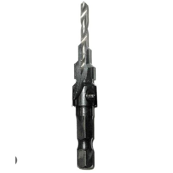 Task Adjustable Wood Screw Pilot T89008 #8 Drill Bit