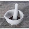 Image 1 : Danesco Cordon Bleu Ceramic Mortar and Pestle, Model 900027XWH
