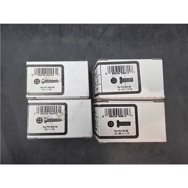 Assorted Phillips Pan Head Screws