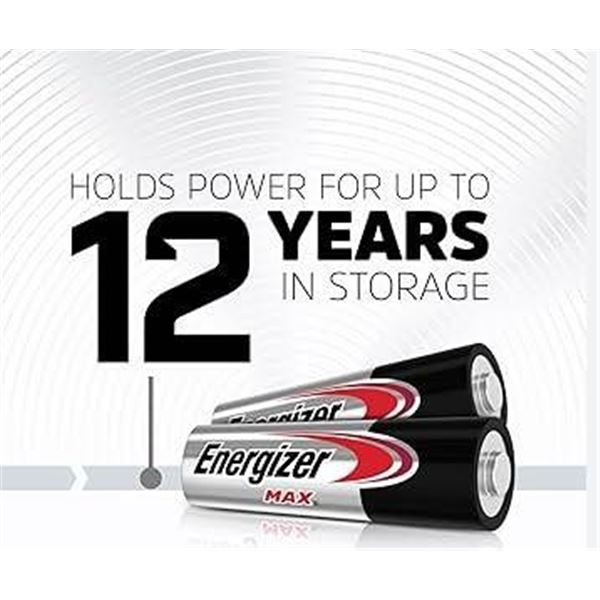 Energizer Max AA Batteries, 4 Sets of 4-Pack, Alkaline Type