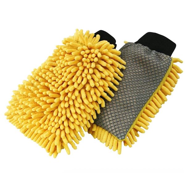 Clean Solutions Super Sudsmaker Microfiber Wash Mitt Set of 2