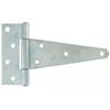 Image 1 : Hillman 851675 8-Inch Heavy T-Hinge, Zinc Finish, Pack of 5