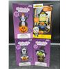 Image 1 : Set of 4  Air Adorable and Minions Halloween-Themed Inflatable Decorations