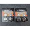 Image 2 : 2x 4 pc – Duracell 3V Lithium Coin Batteries CR2032
