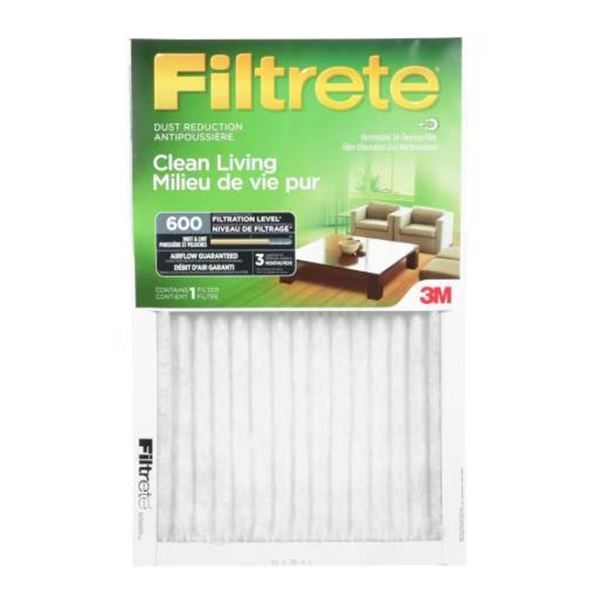 Filtrete 16x20x1 Clean Living Air Filter – Model AC-1620-6C