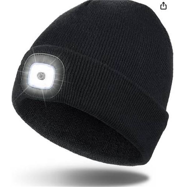 AmPro T24076 Rechargeable LED Toque Black with USB Compatibility