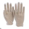 Image 1 : GFS Gold Vinyl Gloves – Latex-Free, Size Large