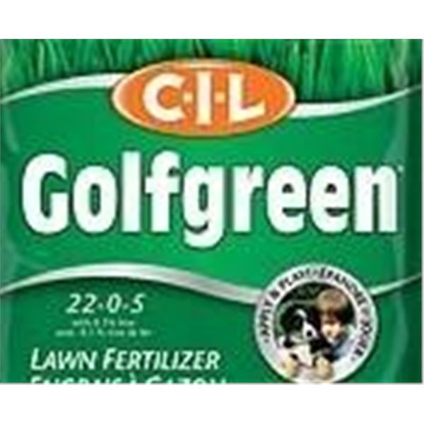 CIL Golfgreen Lawn Fertilizer 21-0-5 6 kg Bag – One bag per lot