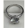 Image 5 : $1710 APPRAISED 3.0 CARAT SOLITAIRE .925 ENGAGEMENT RING