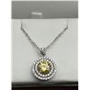 Image 3 : $1070 APPRAISED 1.0 CARAT SOLITAIRE PENDANT WITH CHAIN