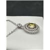 Image 4 : $1070 APPRAISED 1.0 CARAT SOLITAIRE PENDANT WITH CHAIN