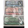Image 2 : Canada Banknotes Featuring $20, $10, $5, $2, and Centennial $1 (1954-1967)