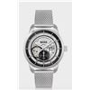 Image 1 : Boss Automatic Watch with Skeleton Dial and Stainless Steel Mesh Band