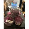 Image 2 : Lot of 5 Candle-Lite Company Juicy Black Cherries 10 oz Candles