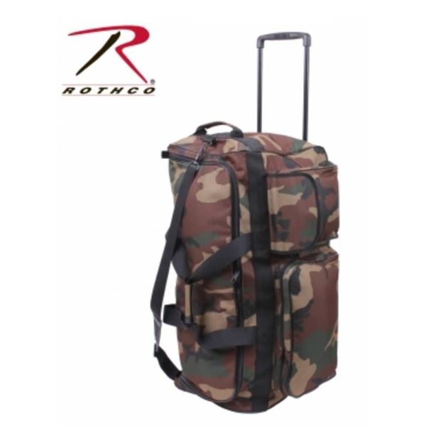 Richo Woodland Camo 30-inch Expedition Wheeled Bag RO-2655