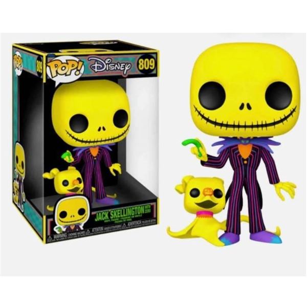 Funko Pop! Disney: Jack Skellington with Zero #809 Vinyl Figure