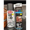 Image 1 : Lot of Krylon Dual Superbond Spray Paint x 6 Cans AND  Colours Acrylic Enamel Chocolate, 340g (Set o