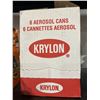 Image 2 : Lot of Krylon Dual Superbond Spray Paint x 6 Cans AND  Colours Acrylic Enamel Chocolate, 340g (Set o