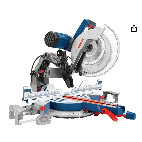 Bosch 12-Inch Dual-Bevel Glide Miter Saw Model GCM12SD
