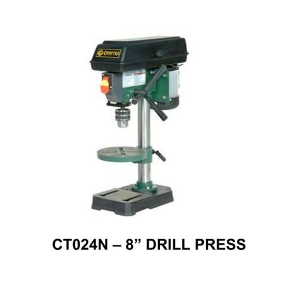 Craftex CT024N Drill Press with 1/3 HP Single Phase Motor