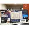 Image 2 : Lot of 3 – Feit Electric Smart Dimmer Switches 3-Pack with Wi-Fi Capability