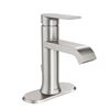 Image 1 : MOEN Genta Single Handle 4-inch Centerset Bathroom Sink Faucet/Tap in Spot Resistant Brushed Nickel