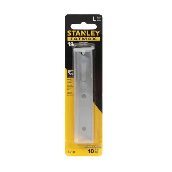 Stanley FatMax 18mm Snap-Off Blades, Lot of 8 (10 Blades Each)