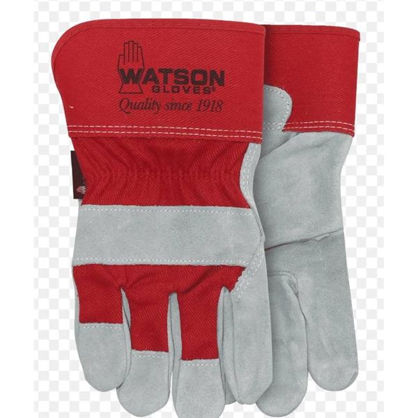 Watson Gloves Mean Mother Cowhide Leather Gloves, Style 104, Size XL/1TG, 5 Pairs