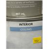 Image 5 : Lot of Rust-Oleum Chalked Ultra Matte Paint (887 mL) and Co-Op Interior Ceiling Paint (3.70 L)