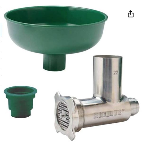 LEM BigBite Dual Grind Attachment for #22/#32 Grinder Models