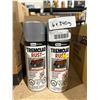 Image 2 : Tremclad Rust Paint **Silver Aluminum, Gloss** 340g Spray Cans – Lot of 6 (Mislabeled)