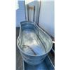 Image 3 : Tarter Oval Mega 300 Gallon Galvanized Steel Livestock Trough