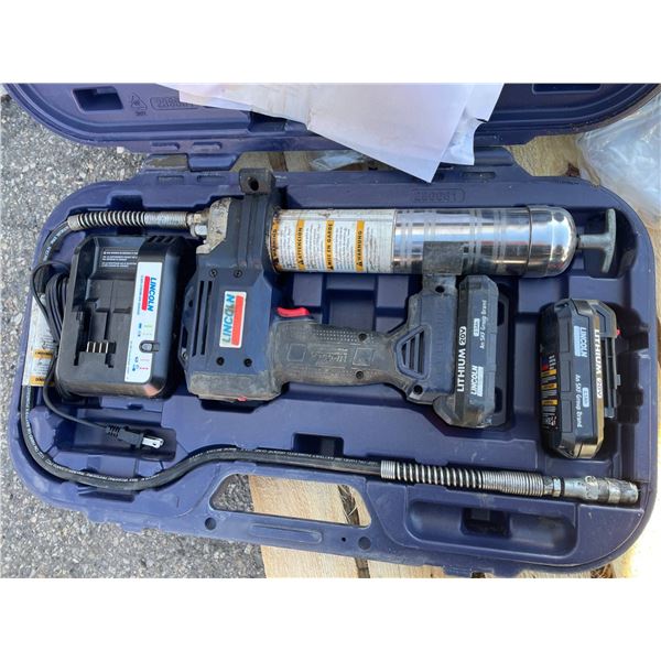 Lincoln PowerLuber Grease Gun with Lithium-Ion Battery