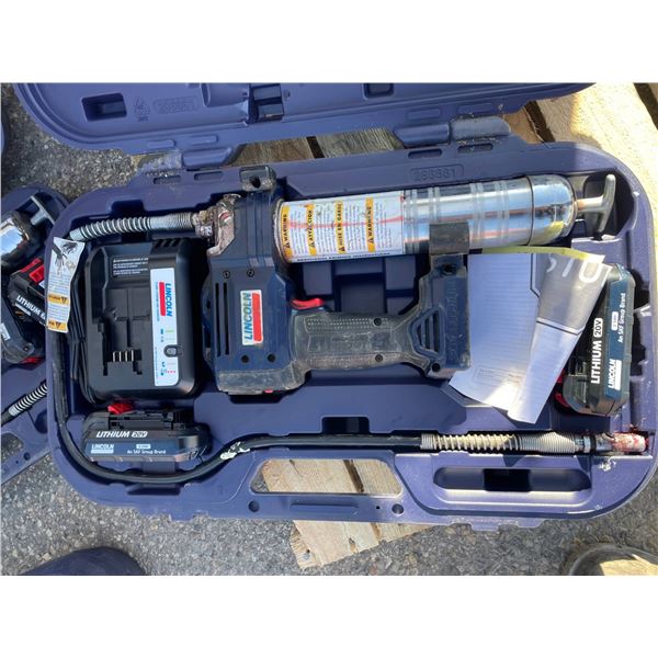Lincoln PowerLuber 1862 Lithium-Ion Grease Gun with Accessories